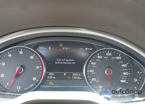 2015 Audi A8 3.0T from USA, damaged, VIN WAUJGAFD3FN021160